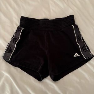 Black and White Adidas Shorts